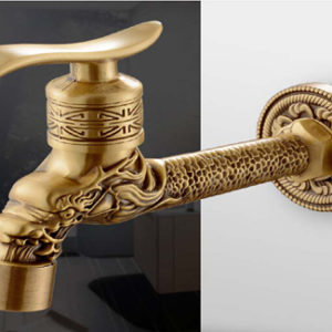antique-brass-faucet
